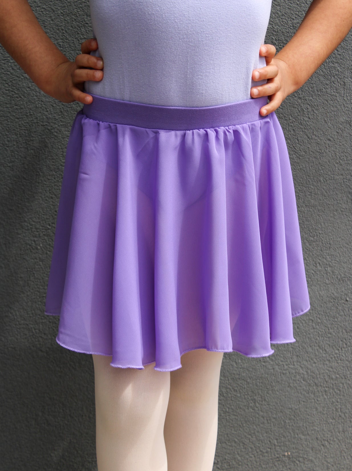 Falda Infantil Lila